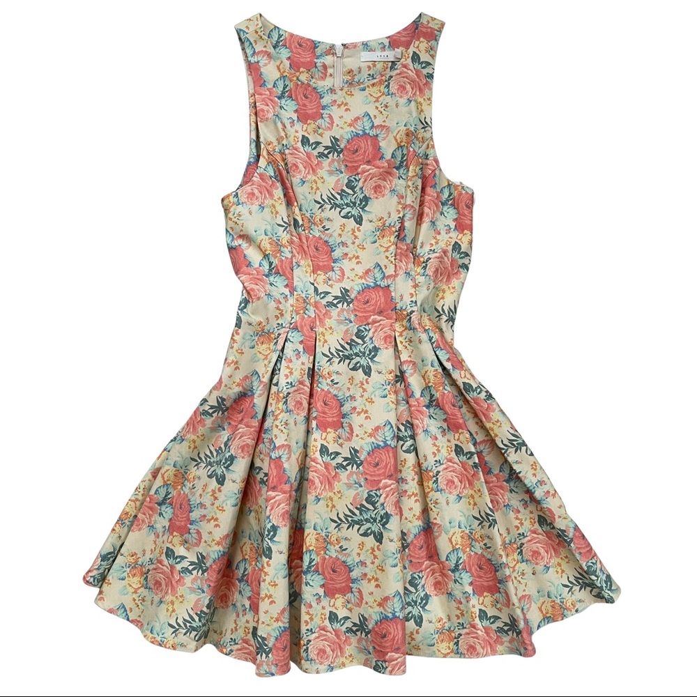 Floral Pleated Sundress